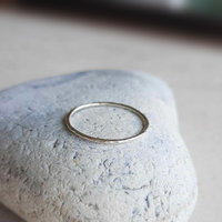 Super thin, dainty sterling silver stacking ring, handmade by The Tiny Tree Frog JewelleryUltra thin hammered recycled sterling silver stacking ring, handmade by The Tiny Tree Frog Jewellery
