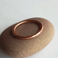 Hand Forged Copper Finger or Thumb Ring, Hand Made by The Tiny Tree Frog Jewellery