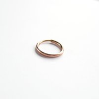 Single 11mm Rose Gold Filled Huggie Hoop Earring ~ The Tiny Tree Frog Jewellery