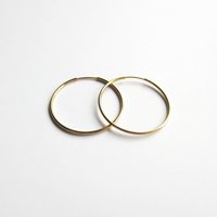 Single or Pair of Large 30mm 14K Gold Filled Hoop Earrings ~ The Tiny Tree Frog Jewellery
