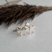 925 Sterling Silver Bird Earrings ~ Handmade by The Tiny Tree Frog Jewellery